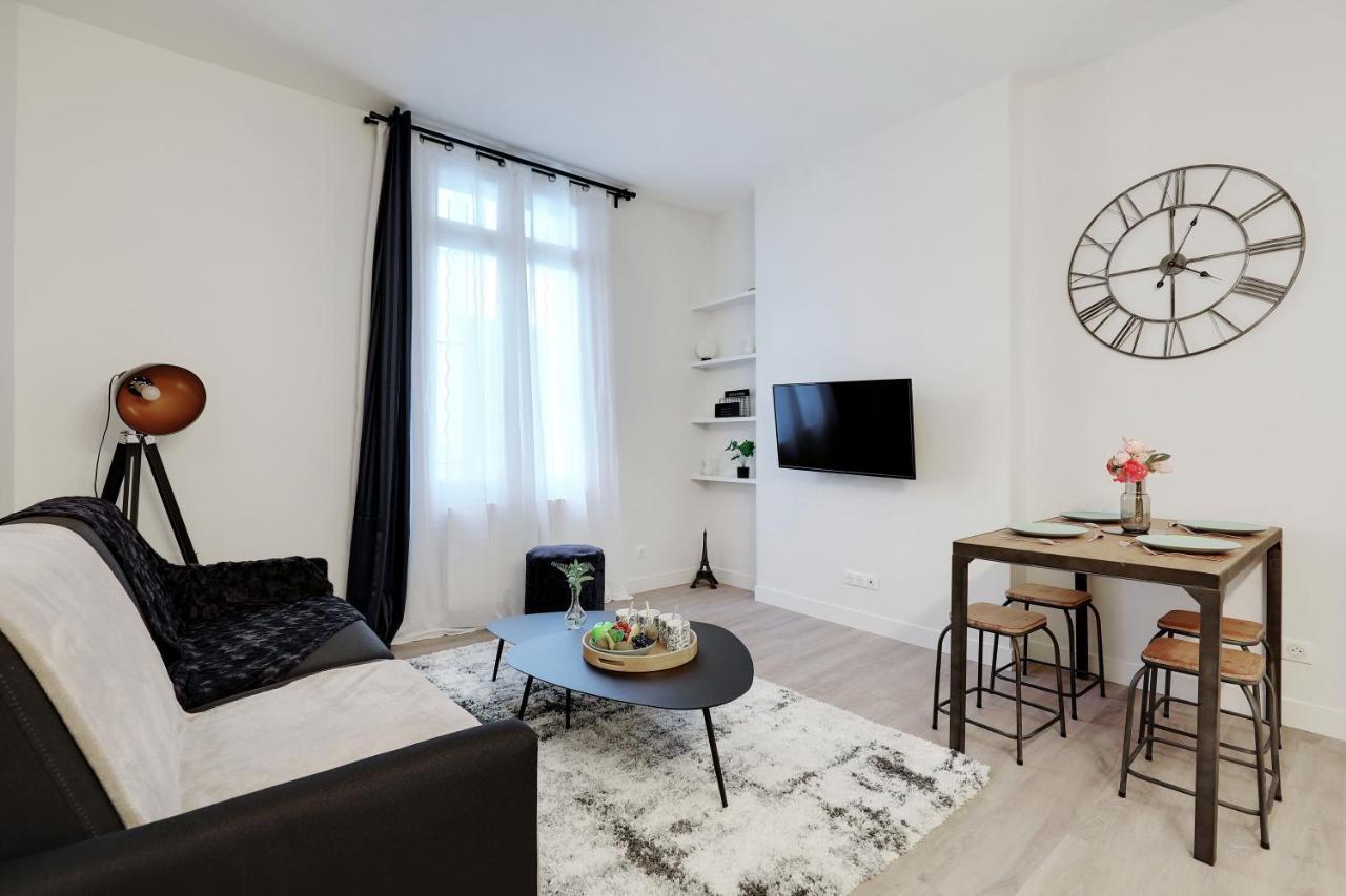 Modern Apartment 1Br- 4P Le Marais Quarter Paris Bagian luar foto