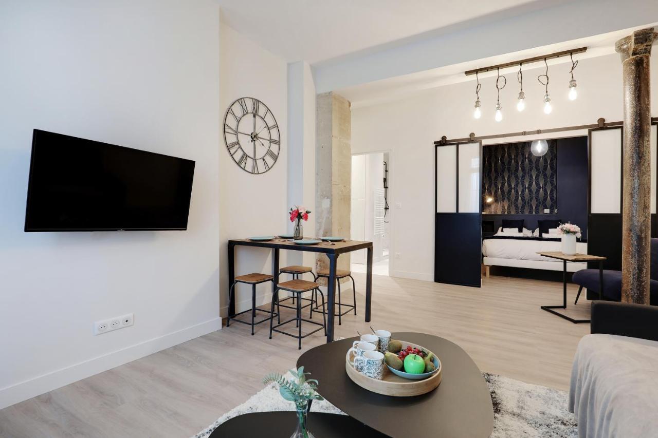 Modern Apartment 1Br- 4P Le Marais Quarter Paris Bagian luar foto
