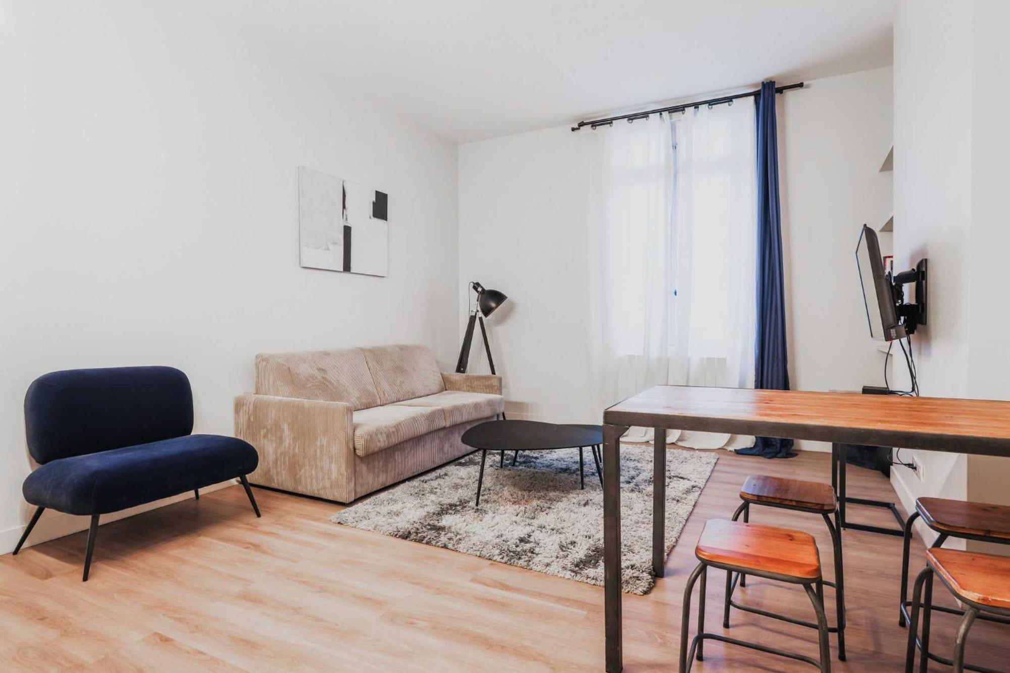 Modern Apartment 1Br- 4P Le Marais Quarter Paris Bagian luar foto