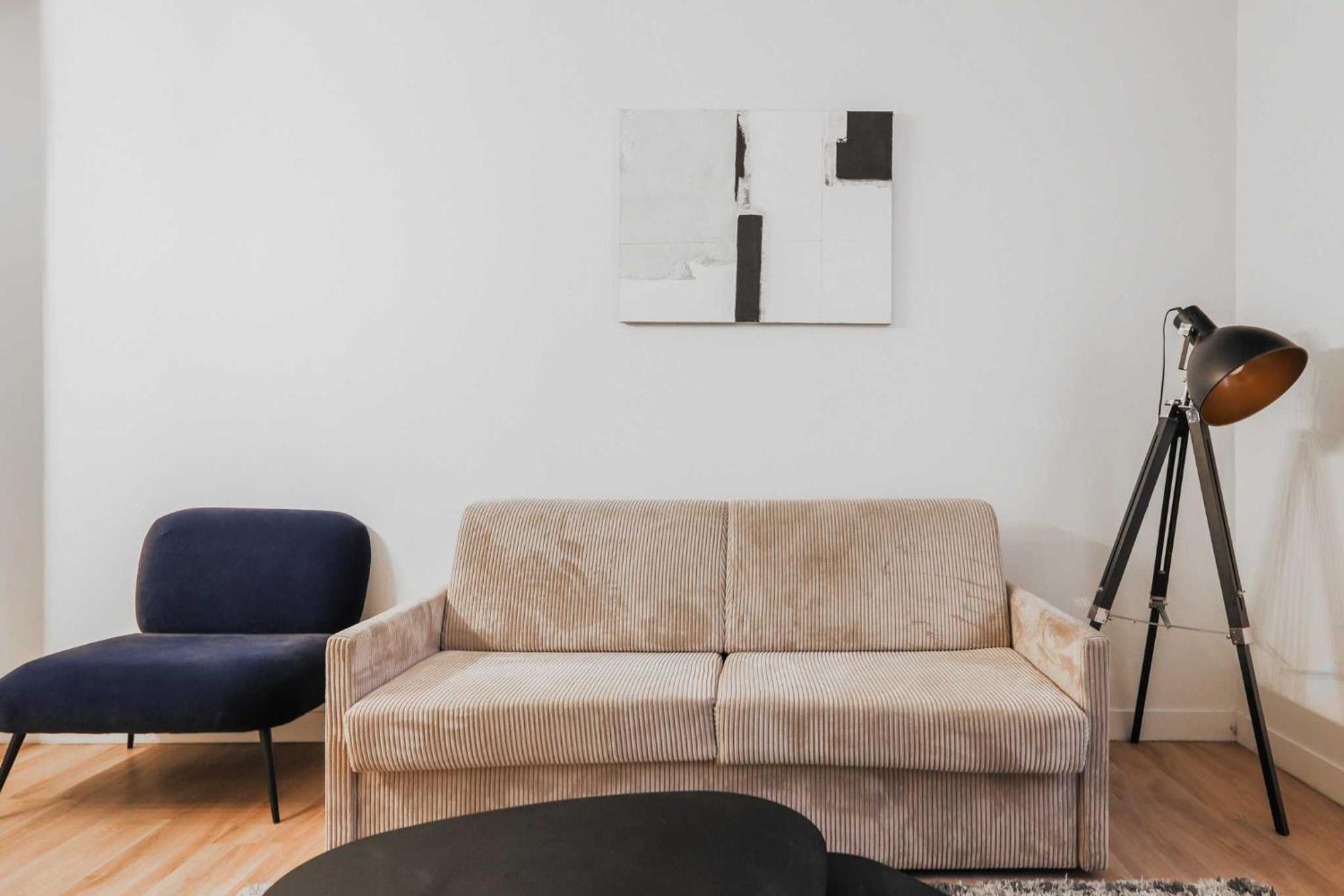 Modern Apartment 1Br- 4P Le Marais Quarter Paris Bagian luar foto