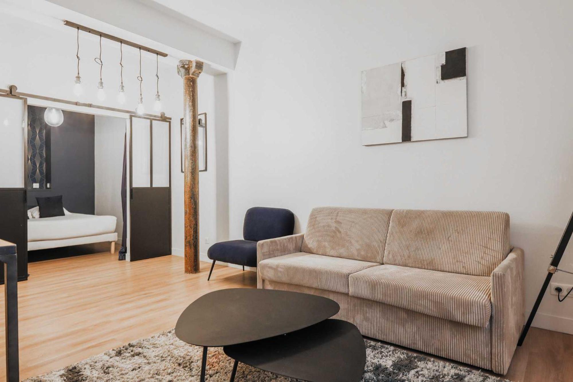 Modern Apartment 1Br- 4P Le Marais Quarter Paris Bagian luar foto