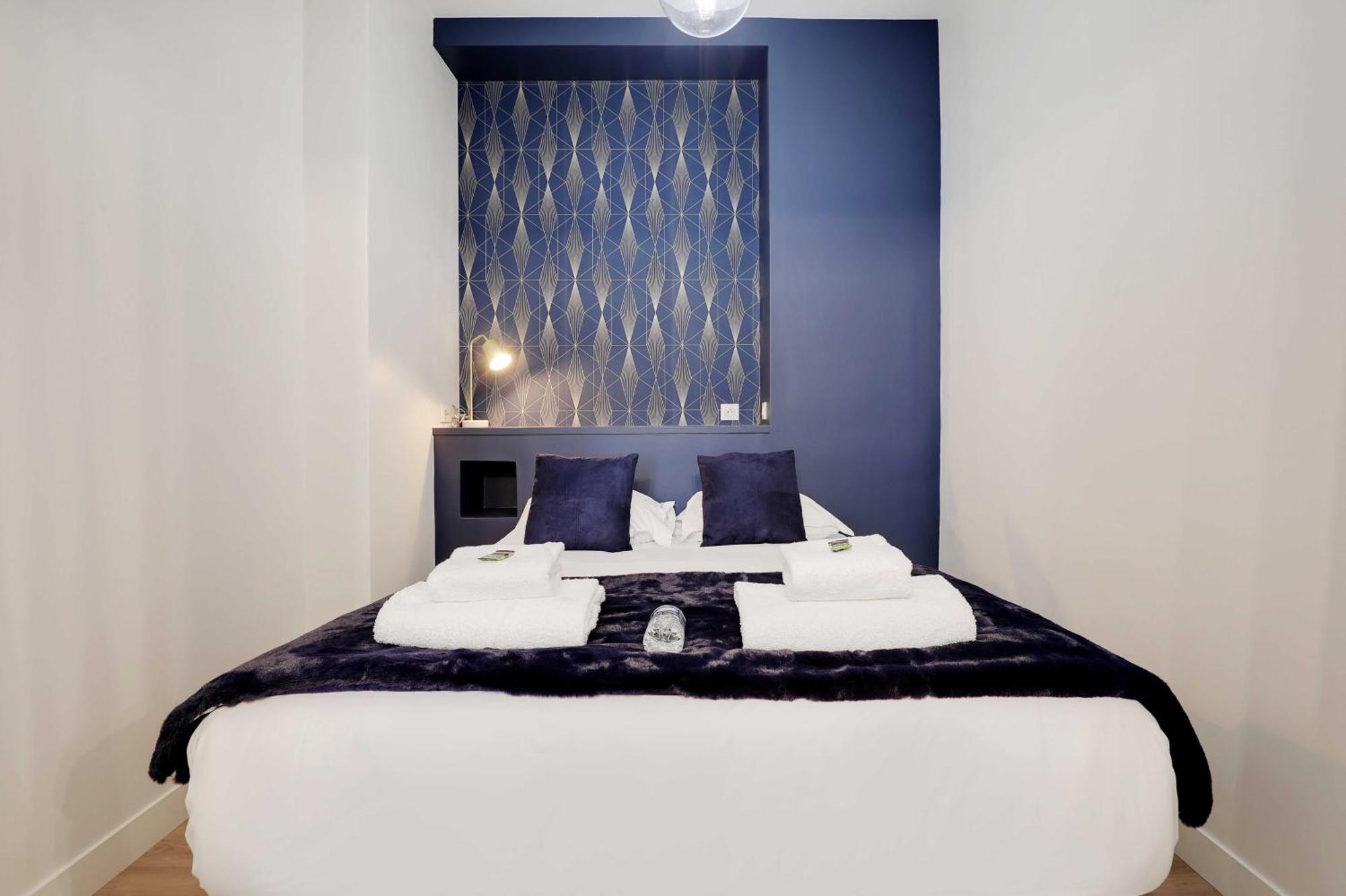 Modern Apartment 1Br- 4P Le Marais Quarter Paris Bagian luar foto