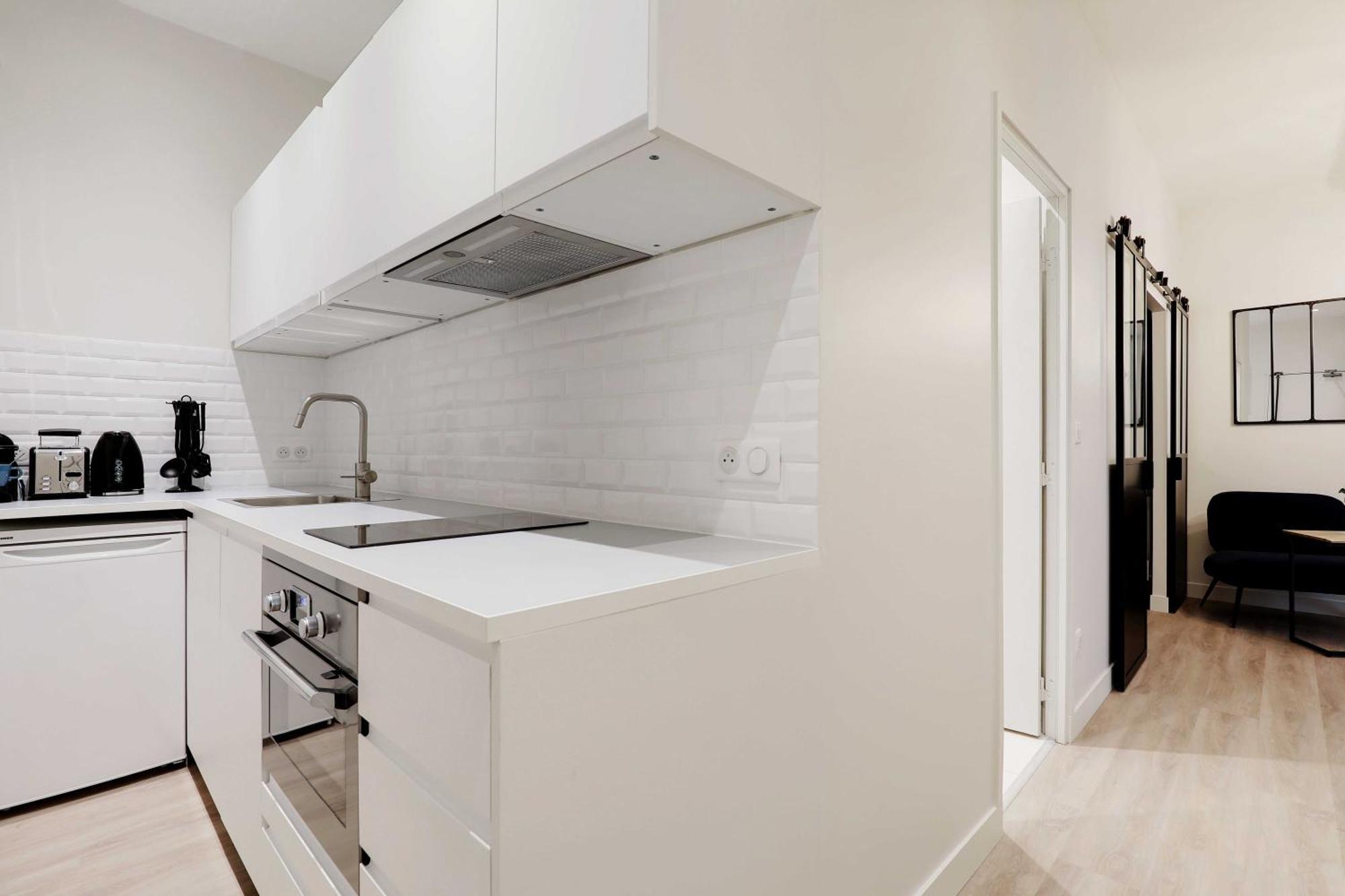 Modern Apartment 1Br- 4P Le Marais Quarter Paris Bagian luar foto